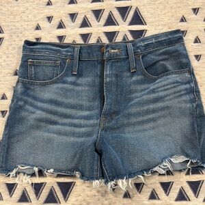 Madewell Blue Jean Shorts